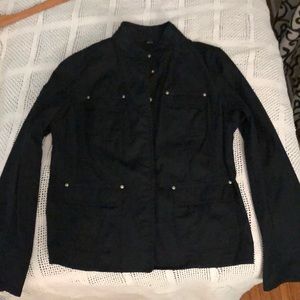 Mossimo Black Snap Jacket